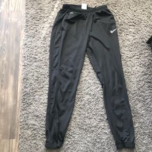 Black Nike warm up sweats
